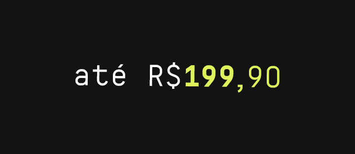 Até R$ 199,90
