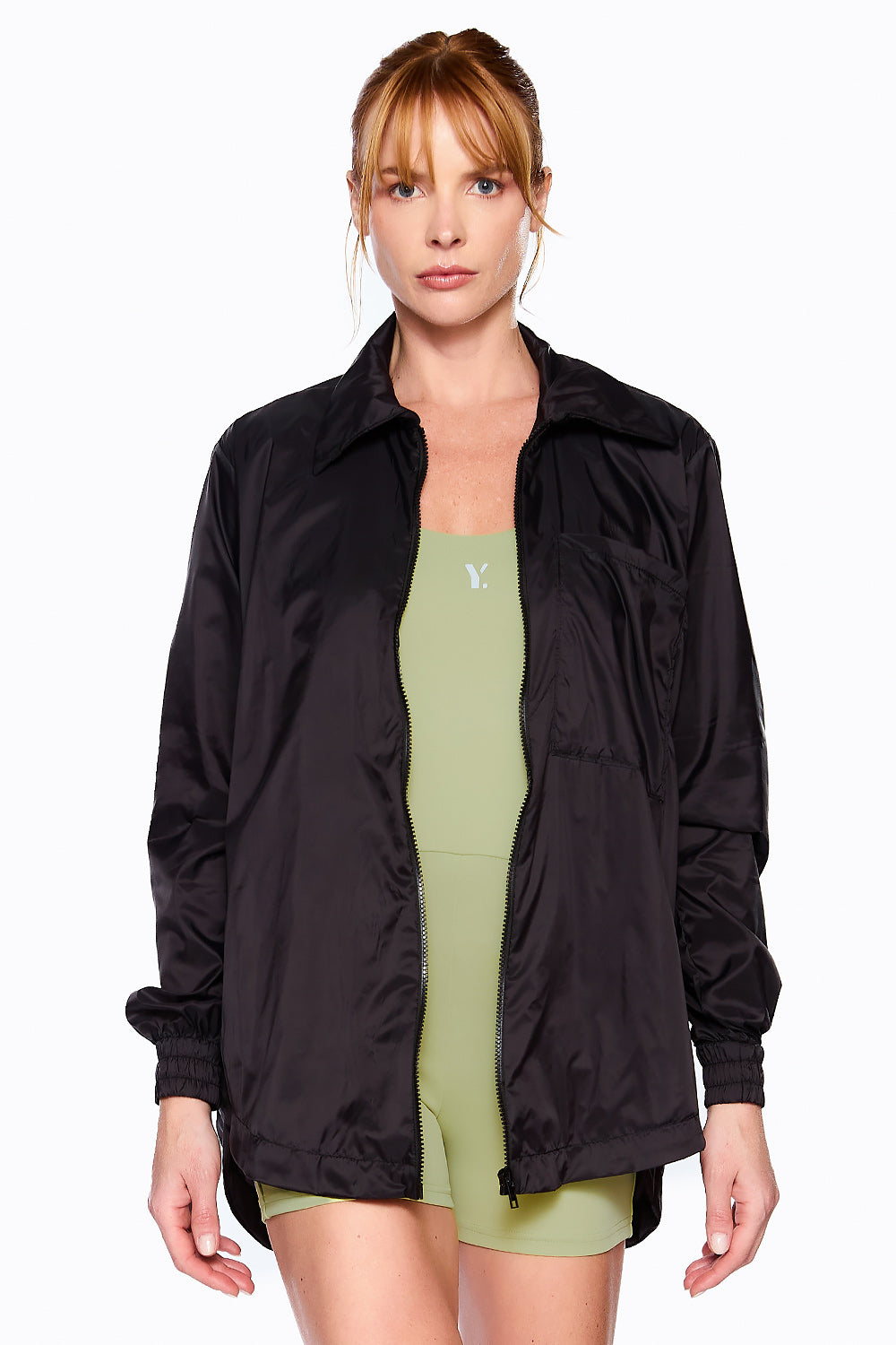 Casaco Chemise Punho Preto