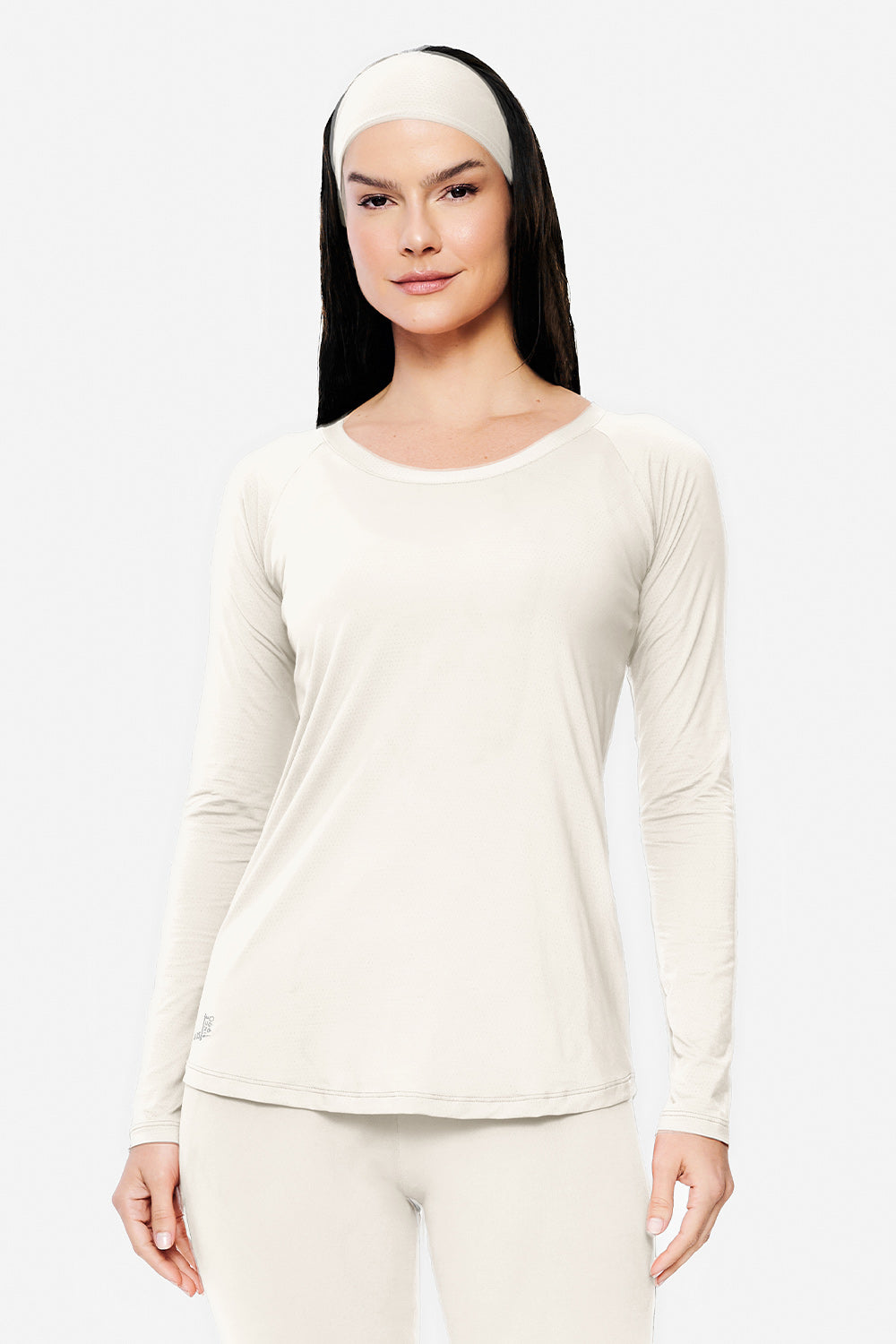 Camiseta Manga Longa Angelita PEROLA