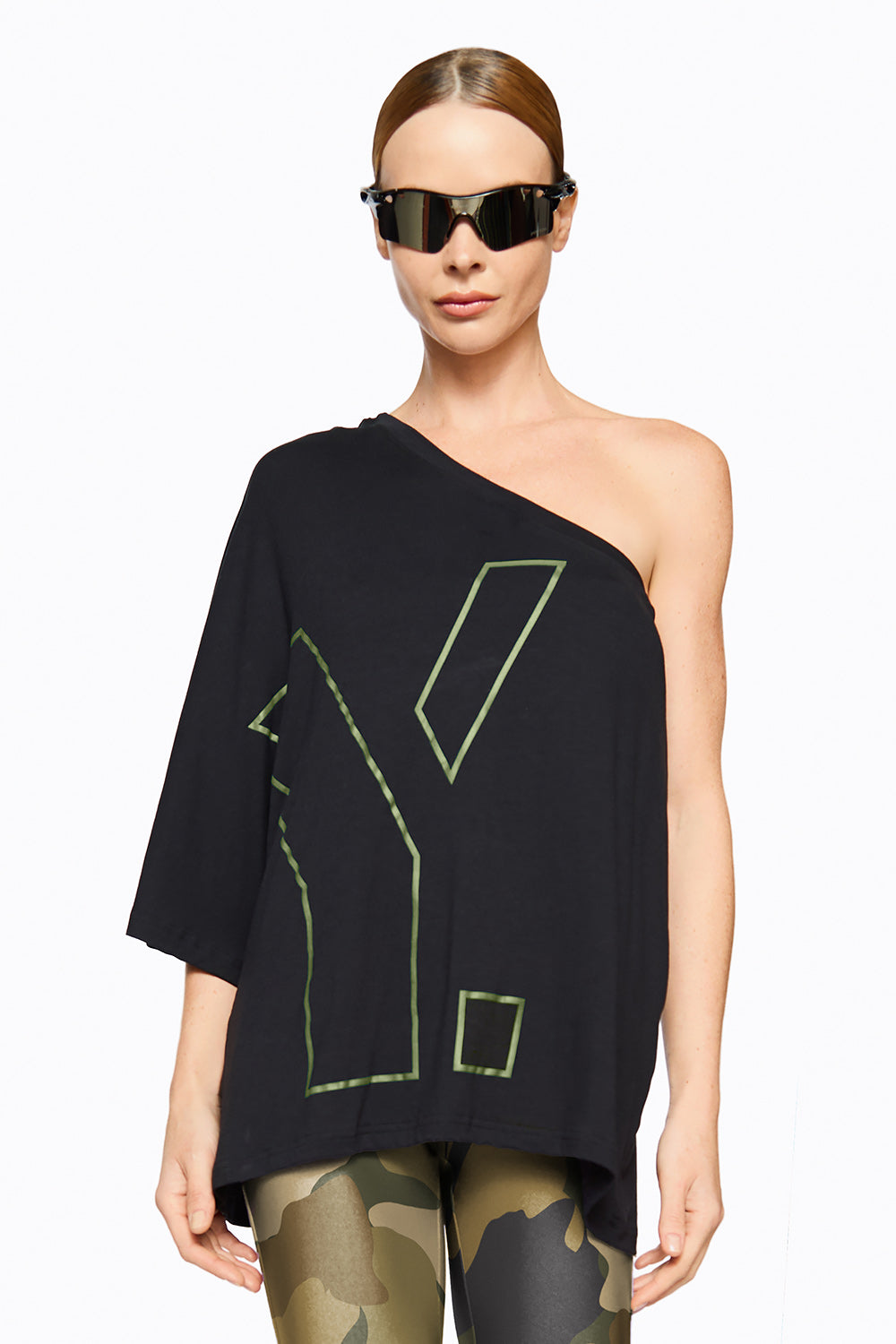 Camiseta Manga Curta Linlin Preto