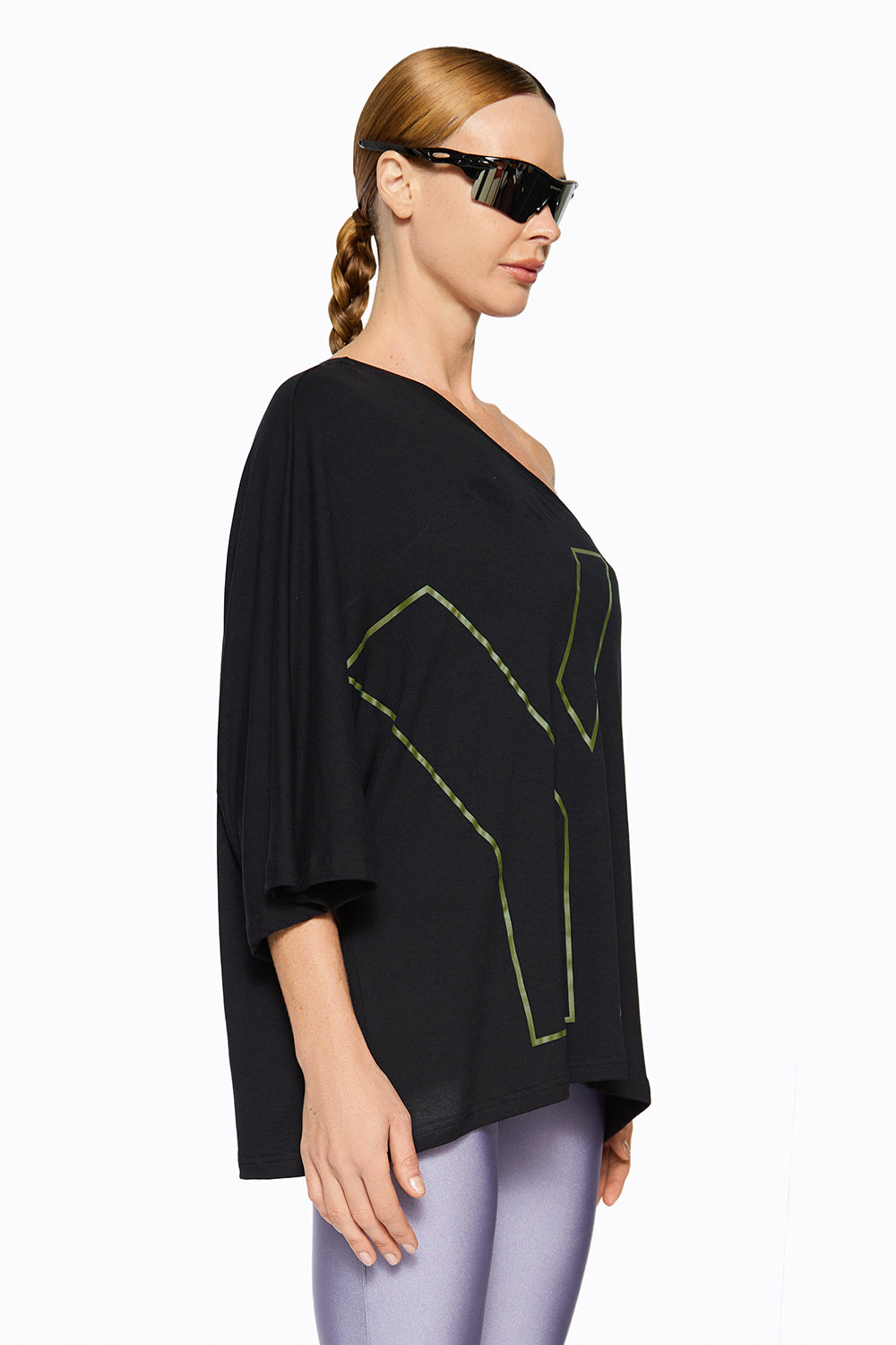 Camiseta Manga Curta Linlin Preto
