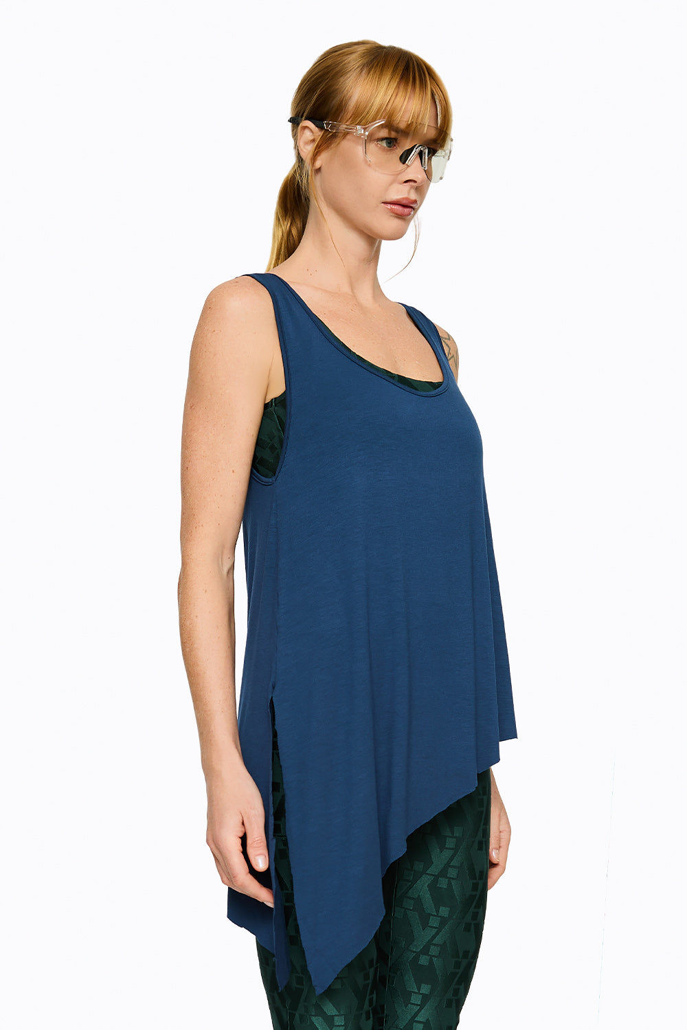 Camiseta Regata Poise Marinho