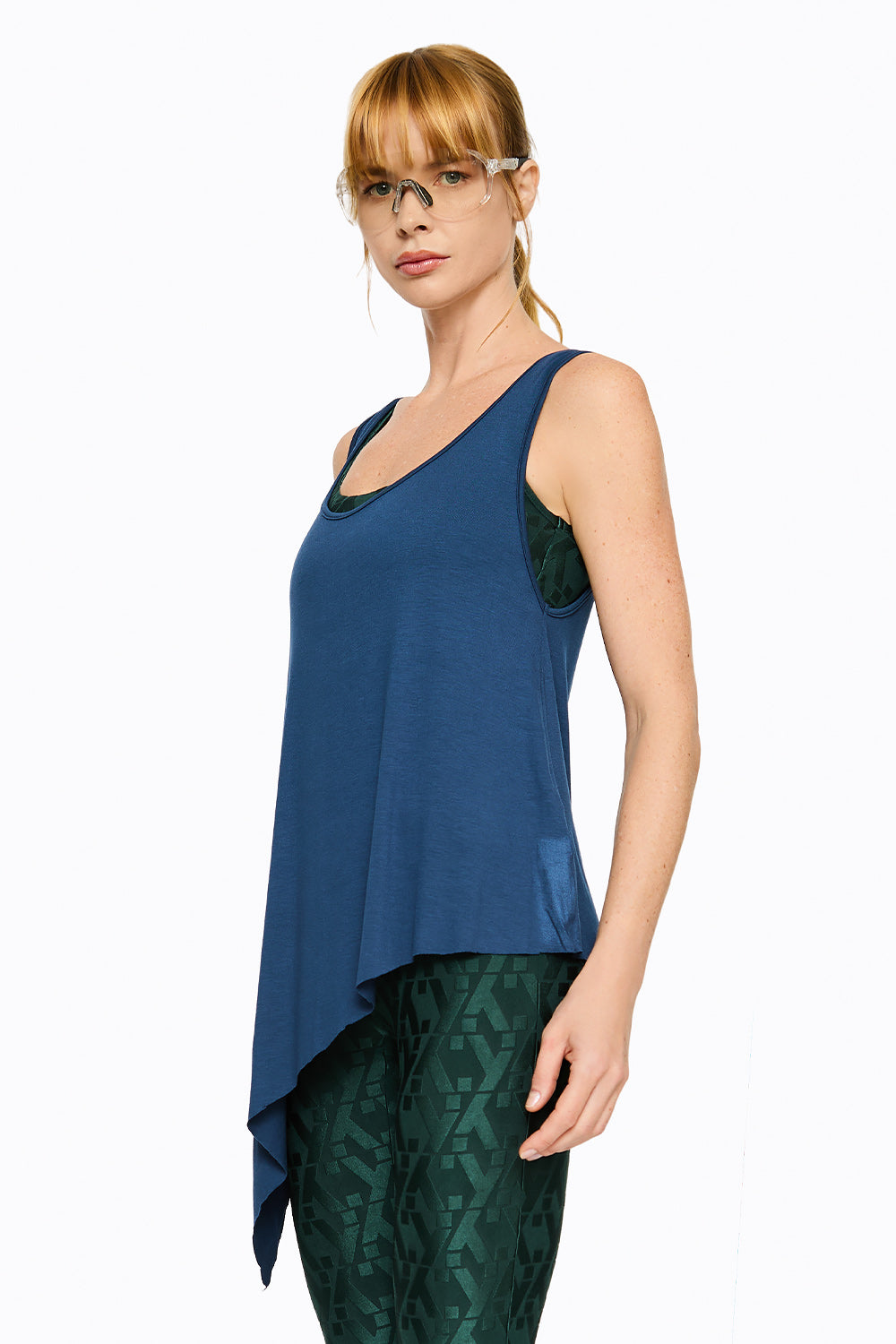 Camiseta Regata Poise Marinho