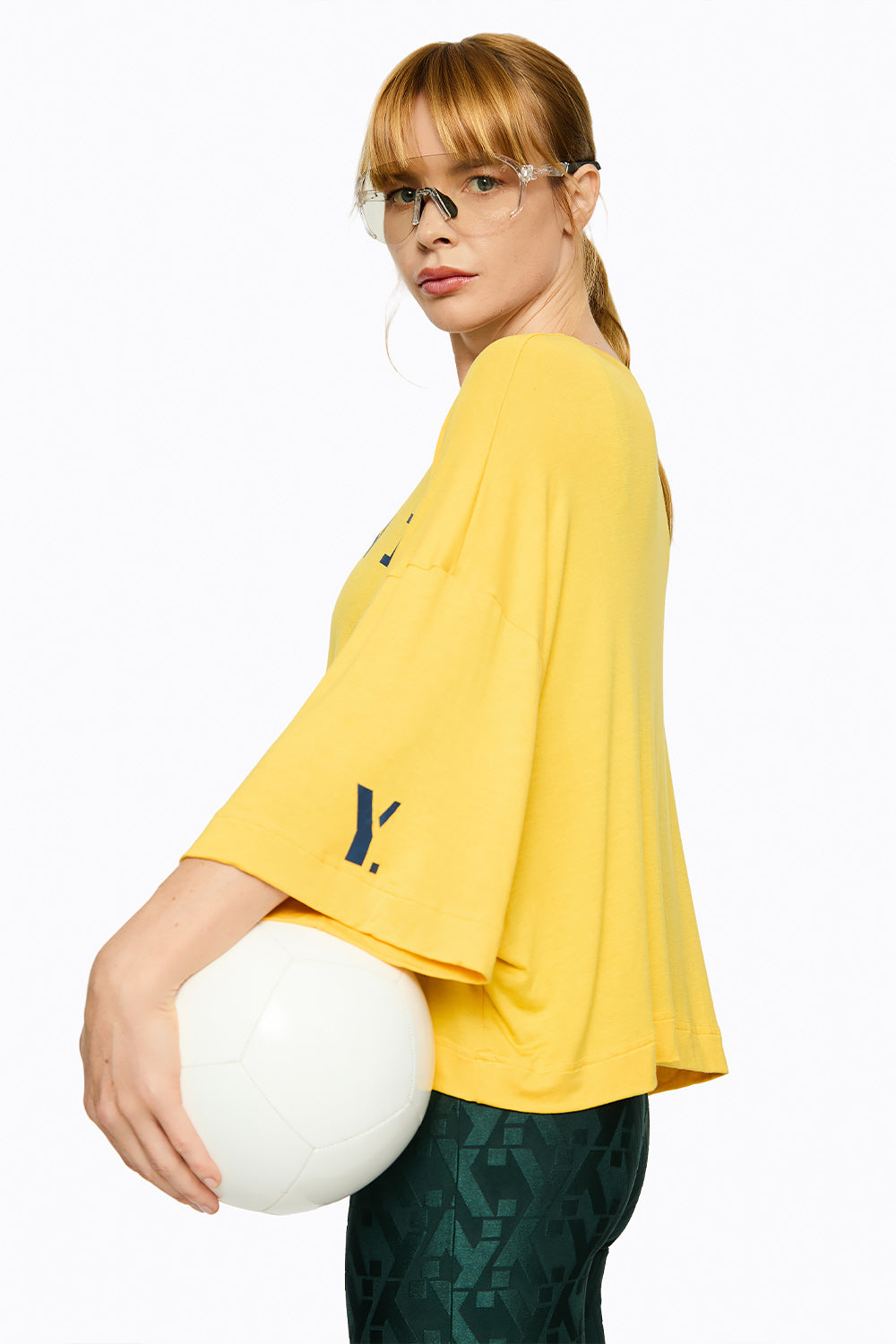 Camiseta Manga Curta Poque Banana Cream