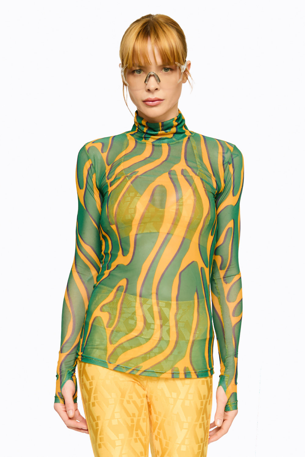 Camiseta Manga Longa Bria Est. Zebs Brasil Tule