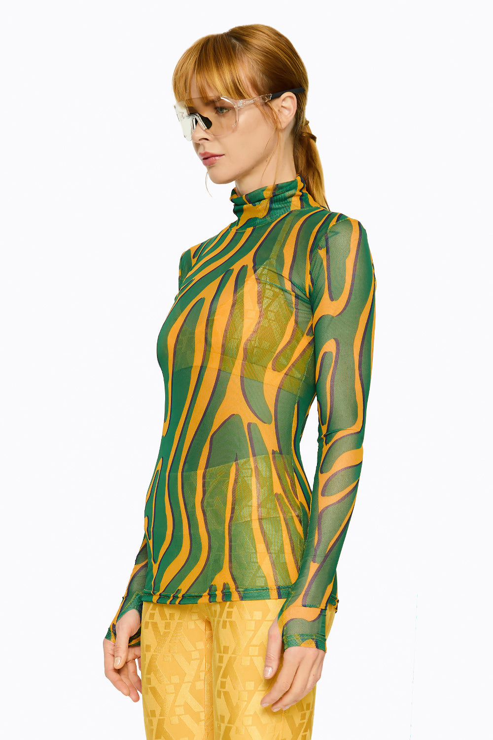 Camiseta Manga Longa Bria Est. Zebs Brasil Tule