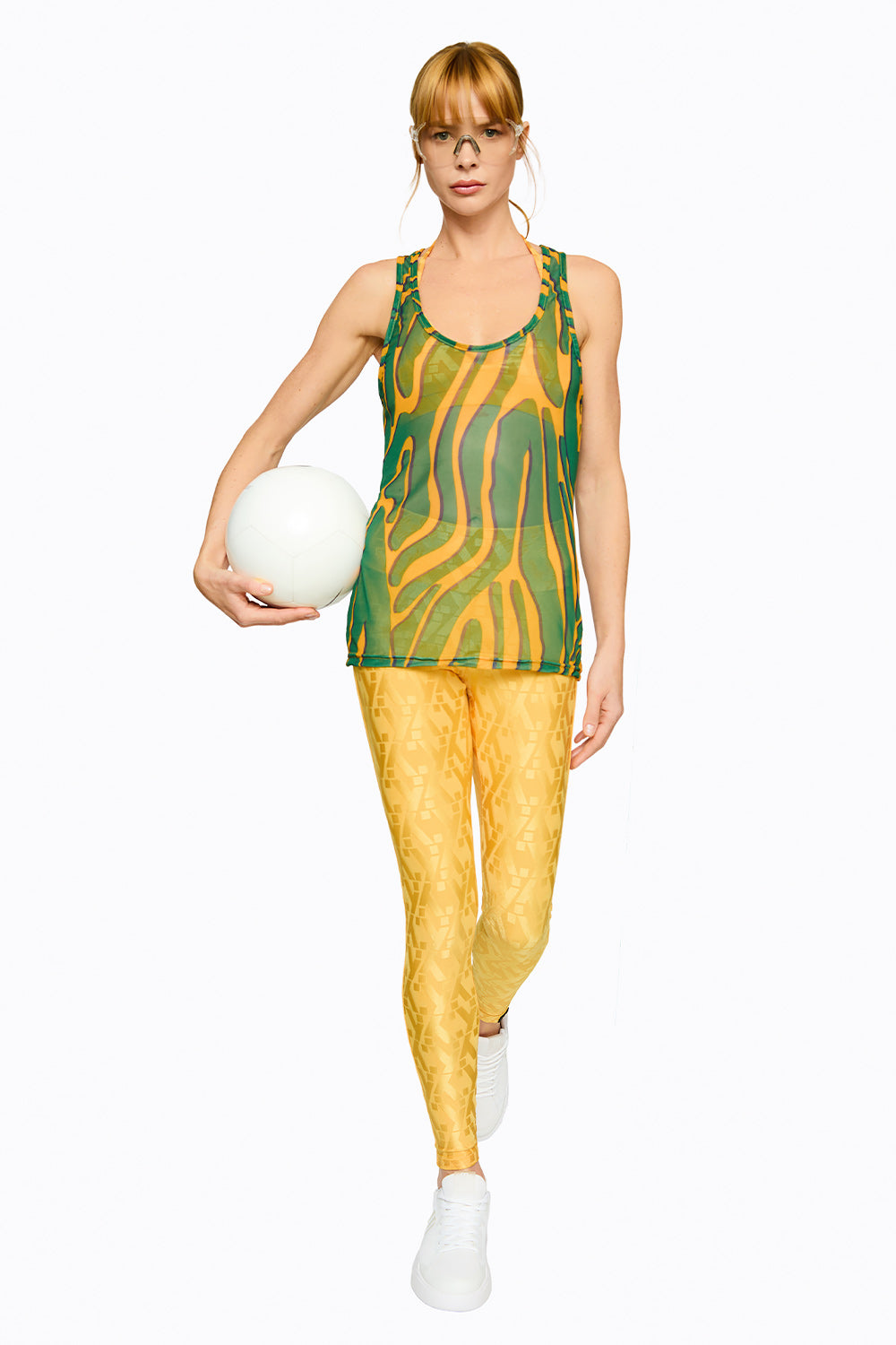 Camiseta Regata Serafina Est. Zebs Brasil Tule