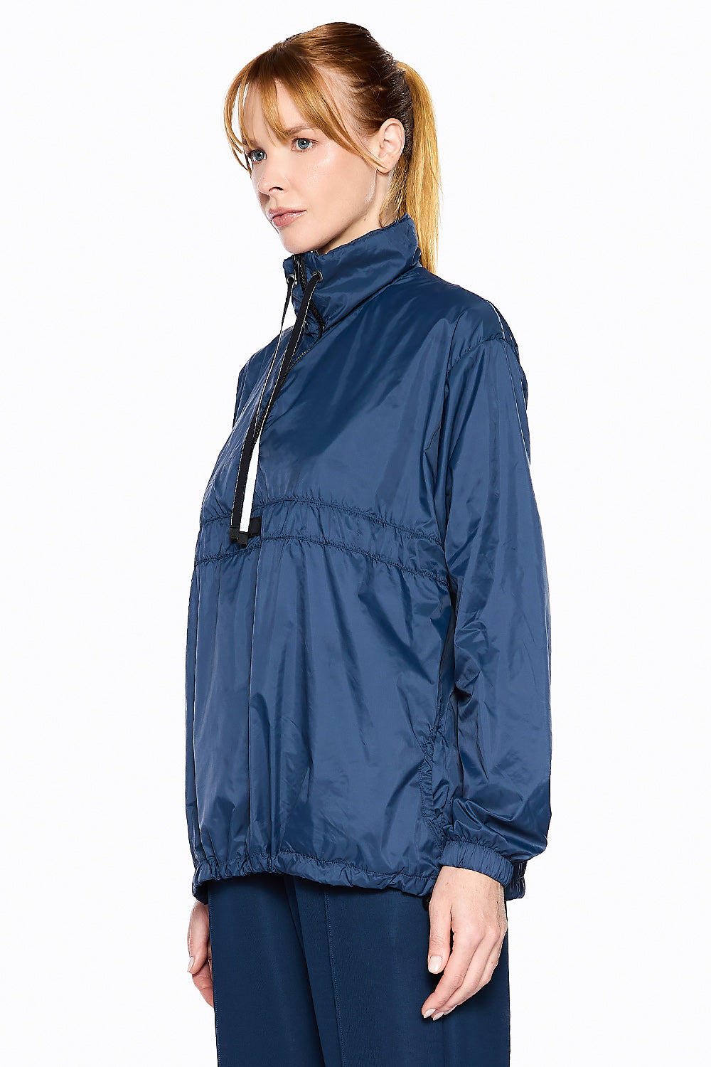 Casaco Ballon Dark Indigo