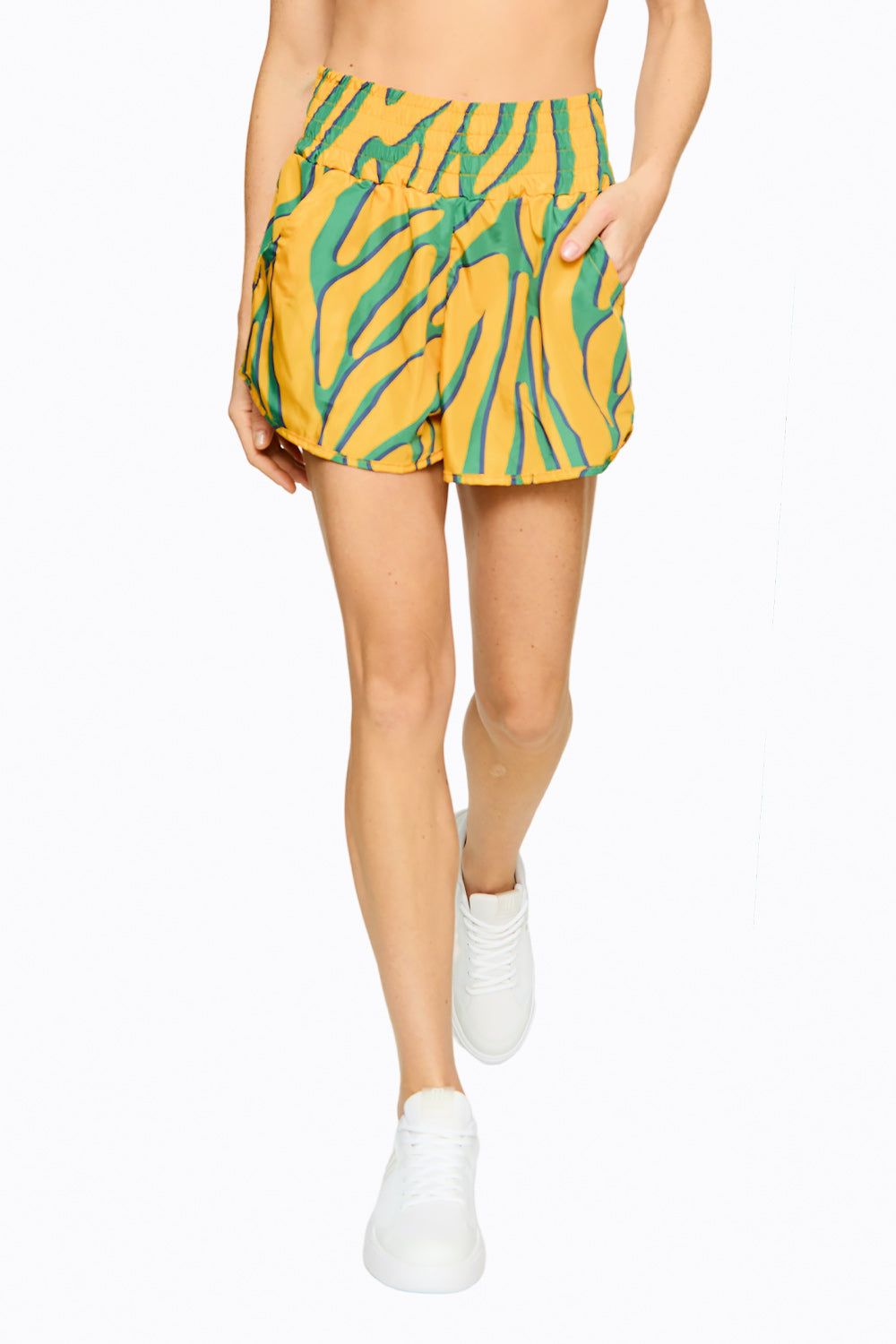 Short Aries Est. Zebs Brasil Nylon