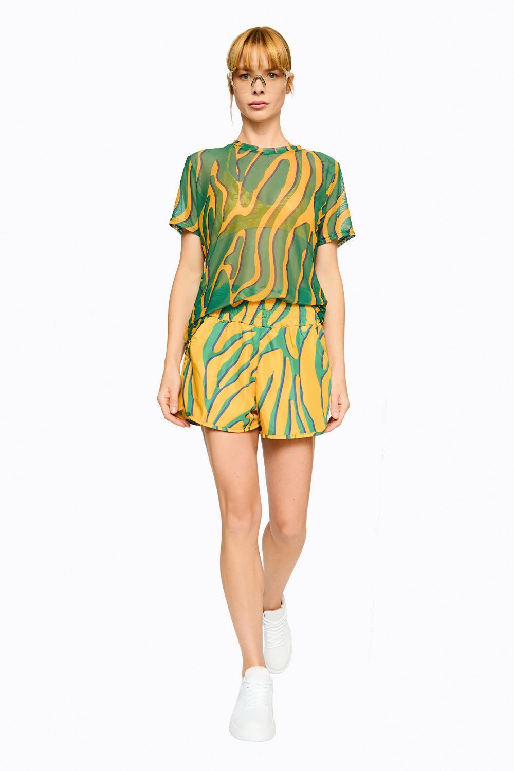 Short Aries Est. Zebs Brasil Nylon