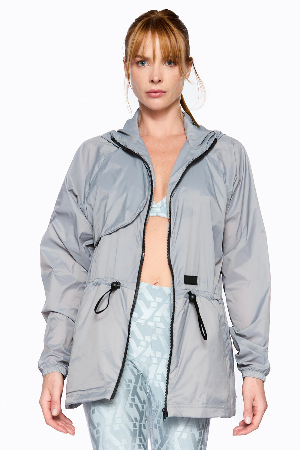 Casaco Parka Oli Cinza Gris