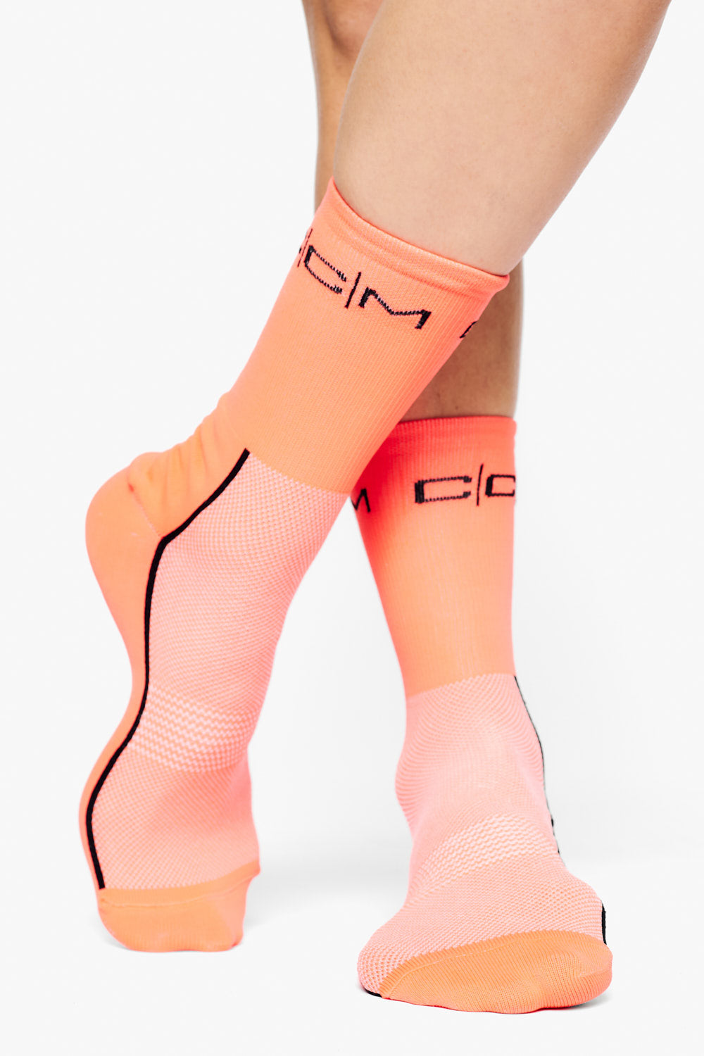 LARANJA NEON/ PRETO
