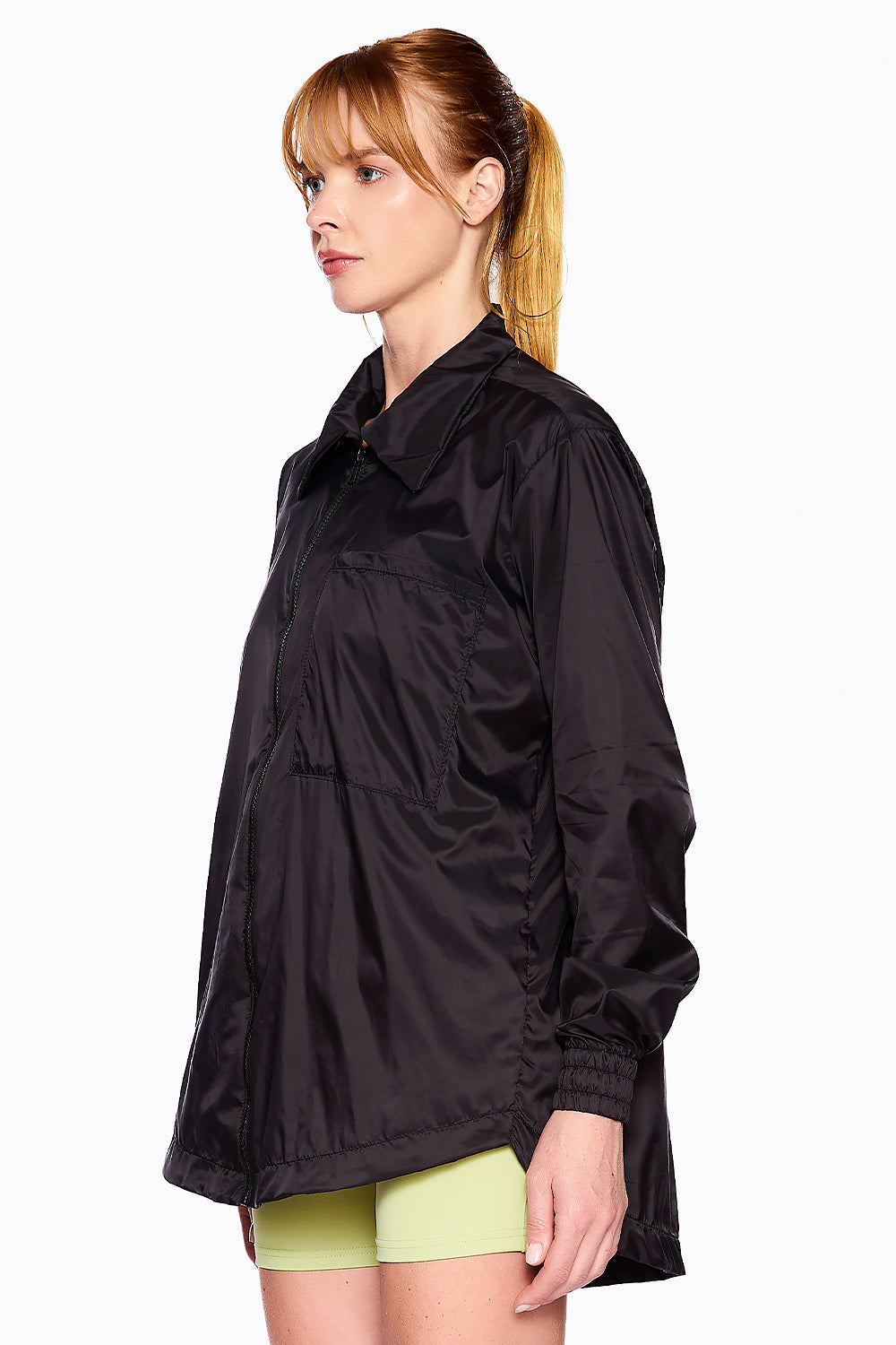 Casaco Chemise Punho Preto