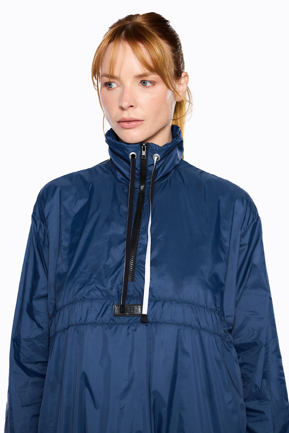 Casaco Ballon Dark Indigo
