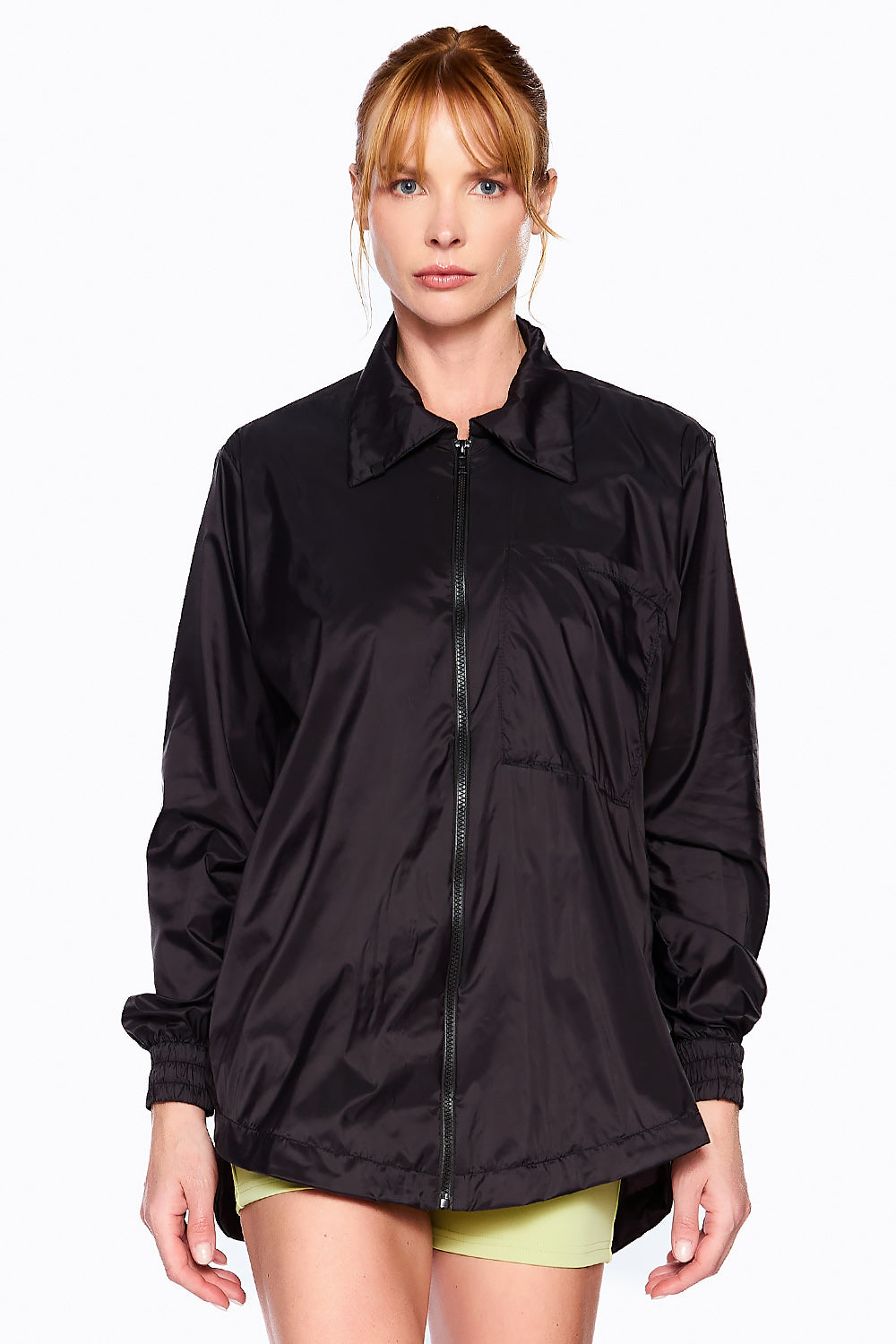 Casaco Chemise Punho Preto
